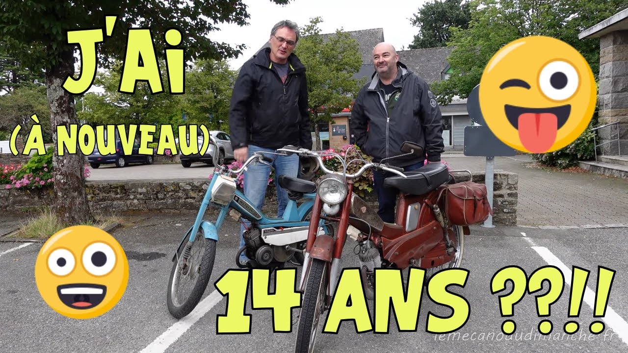 Ballade du dimanche en mobylette