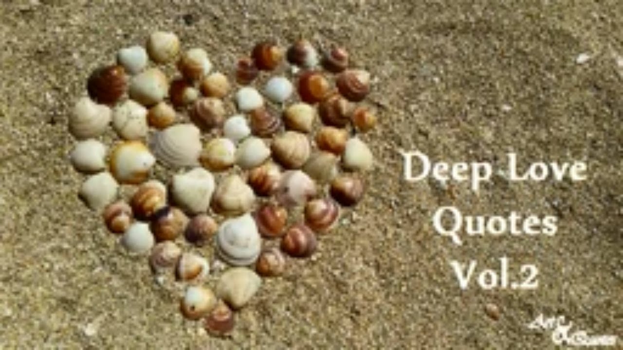 Deep love quotes for deep lovers