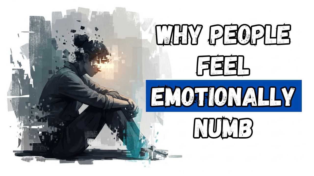 The Psychology of People Who Feel EMOTIONALLY NUMB