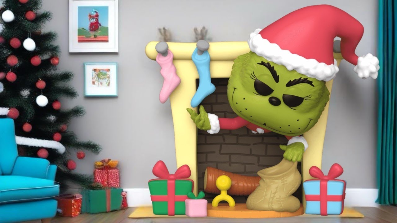How the Grinch Stole Christmas - Grinch with Bag Deluxe Funko #funko #howthegrinchstolechristmas