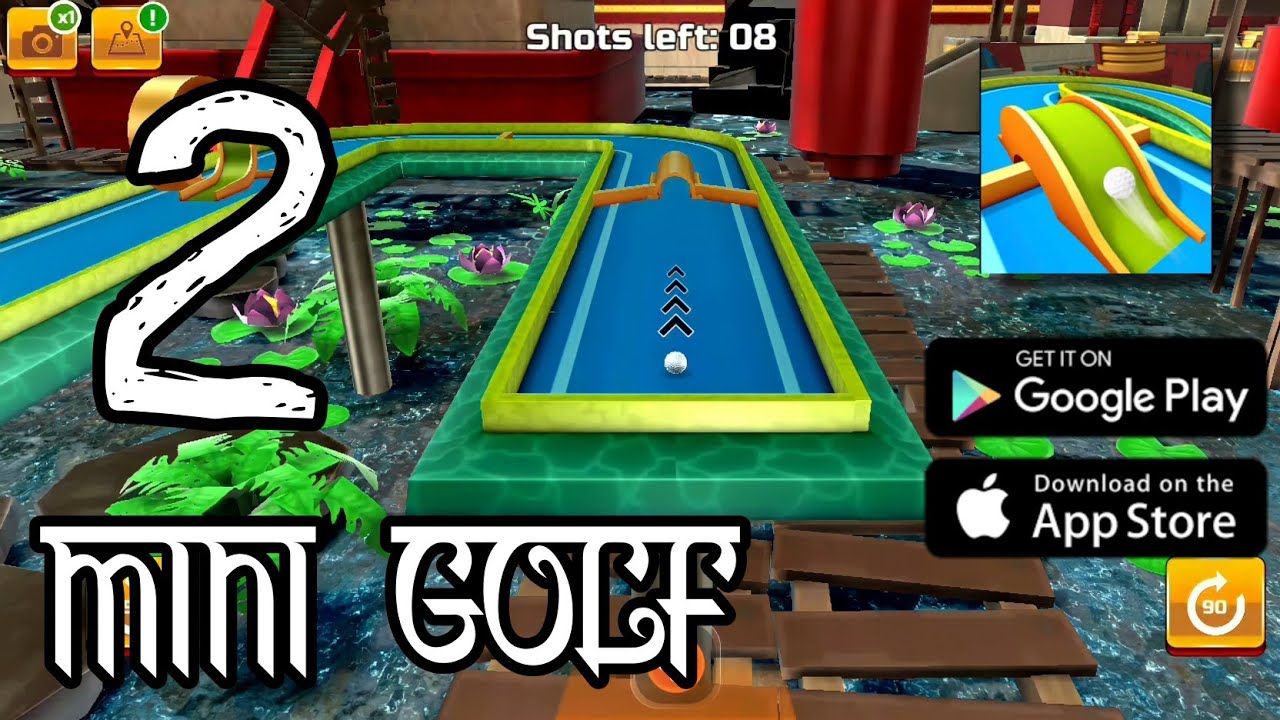 mini golf 3D multiplayer Rival walkthrough