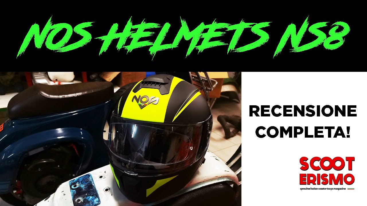 Casco modulare NOS Helmets NS-8. Recensione completa.