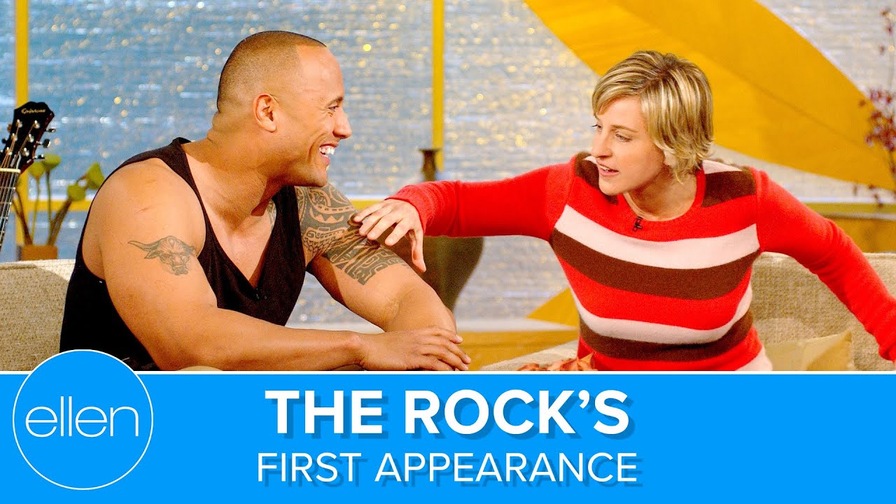Dwayne ‘The Rock’ Johnson’s First Appearance on ‘Ellen’