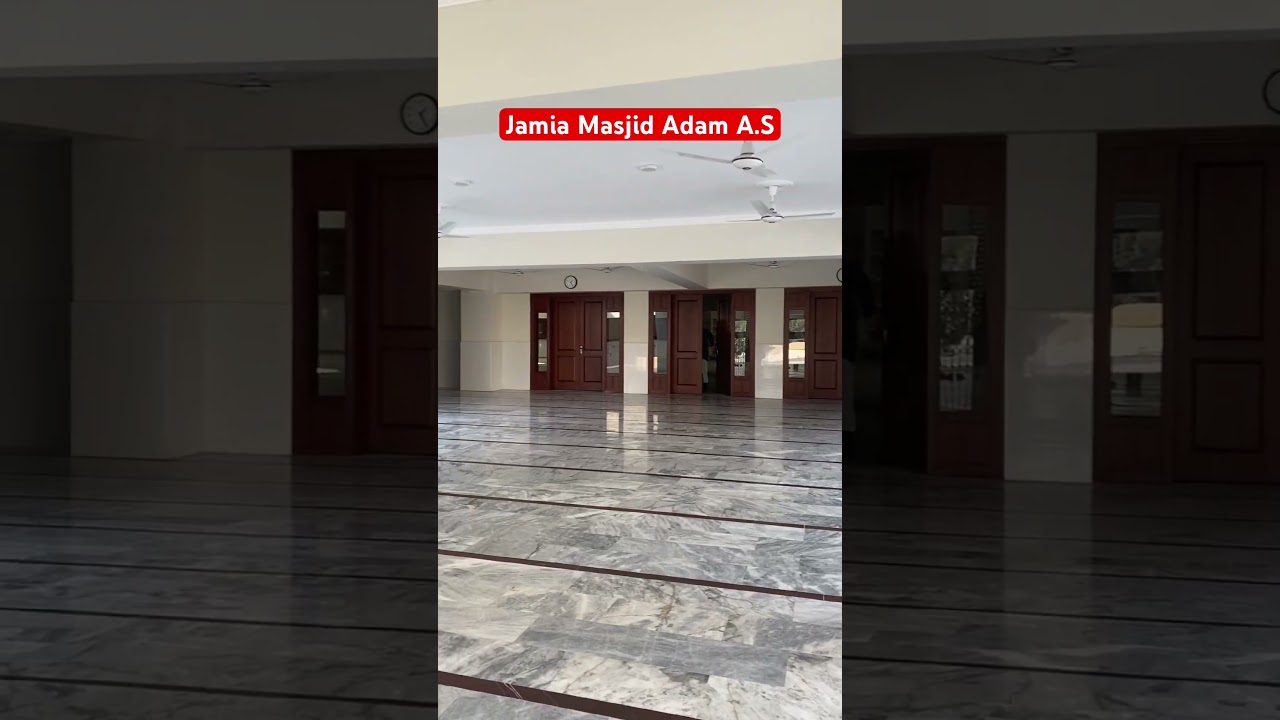 Alhamdullah Jamia Masjid Adam A.S Gate 01 B-17 Islamabad 