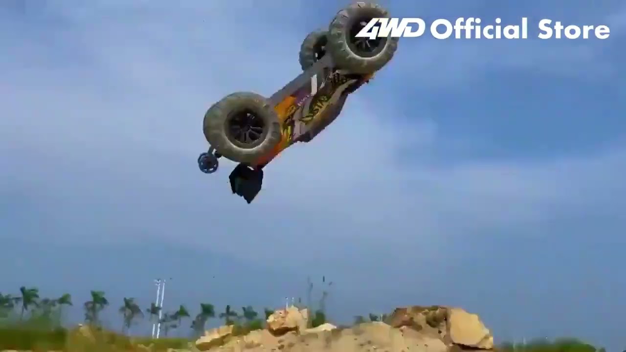 Coche todoterreno con Control remoto 4WD, Buggy de alta velocidad 4x4