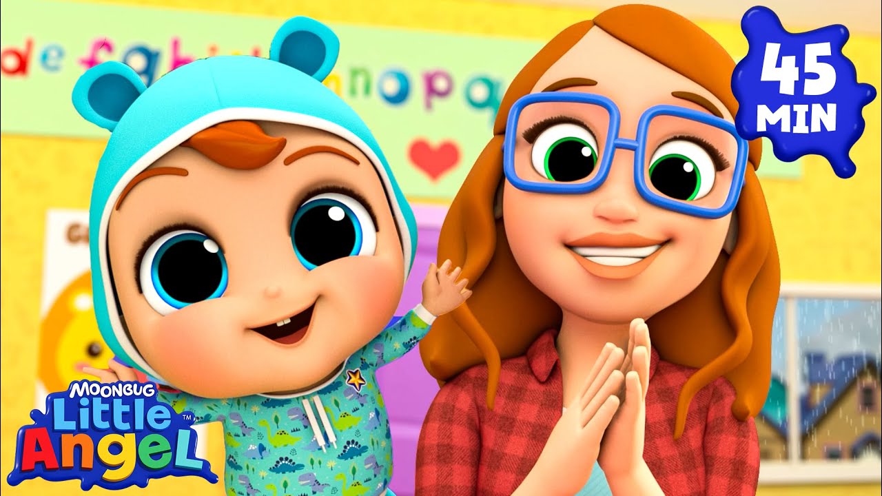 Break Time At School! | Little Angel 😇 | Kids Play! | Nursery Rhymes | Sing Along