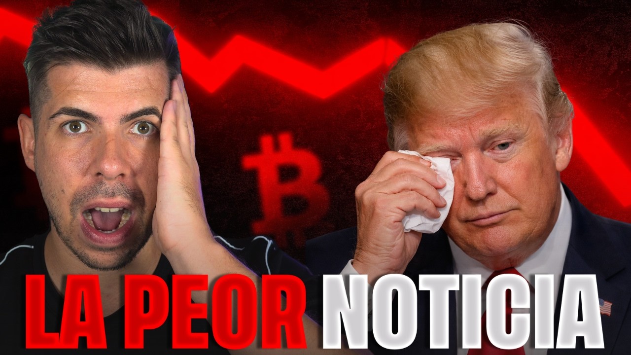 🔴 URGENTE: ¡TRUMP RECIBE LA NOTICIA QUE DESTRUYE SUS PLANES! 👉 BITCOIN ante el MAYOR PELIGRO
