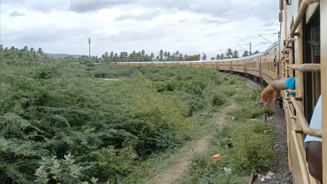 KATPADI To CHITTOOR in Indian Railways | Tamil Nadu To Andra Pradesh | Travel Video (2022)