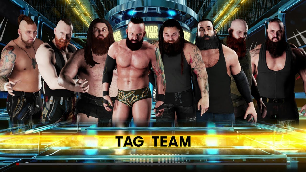 WWE 2K18 | SAnitY vs The Wyatt Family