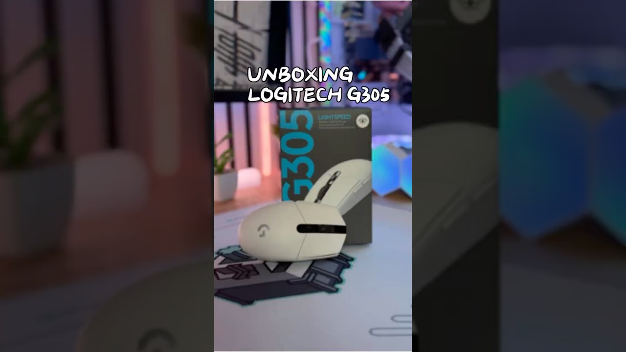 UNBOXING LOGITECH G305 LIGHTSPEED MOUSE | GAMING SETUP