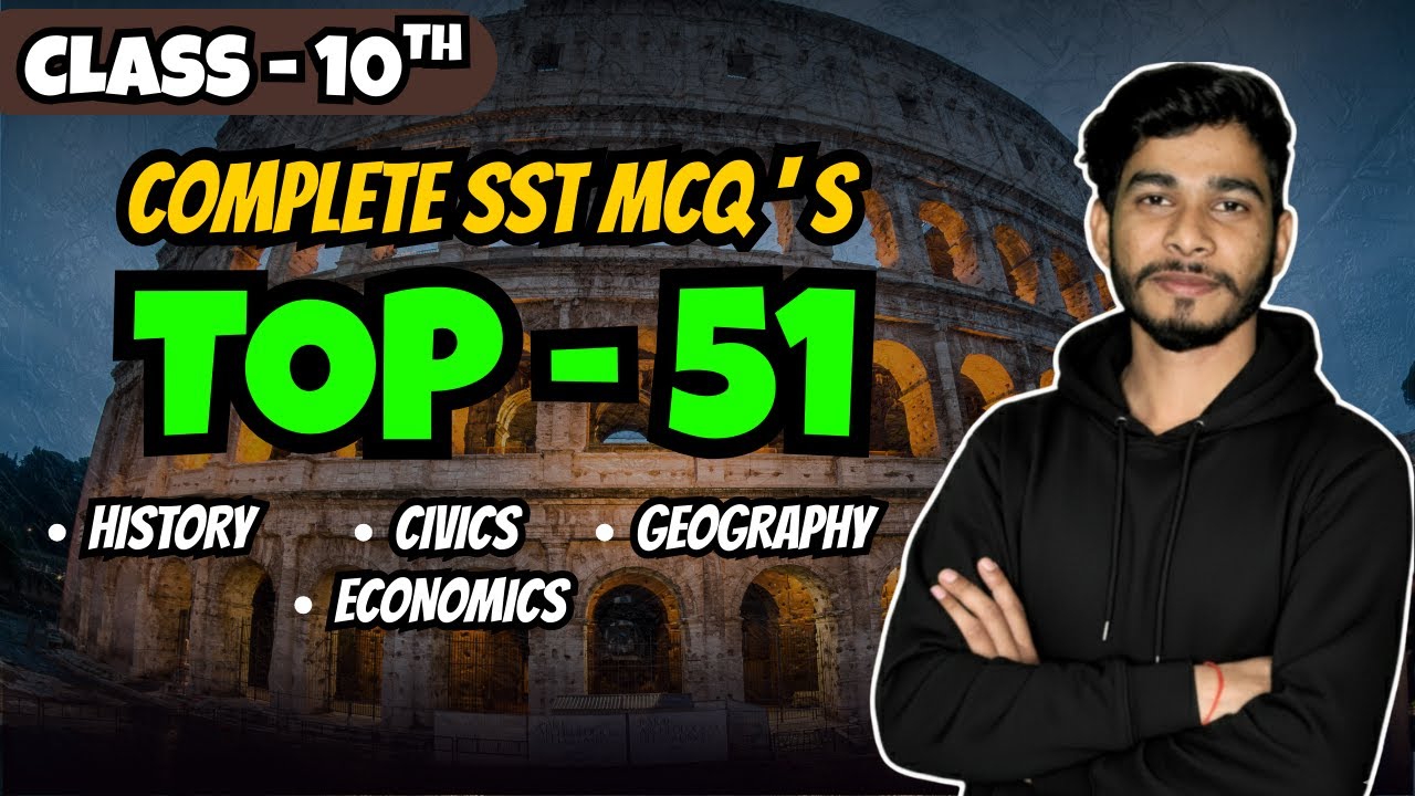 Complete SST MCQ's  Abki Bar Sst MCQ ka bar | Class 10th Histroy #class10th #sst #histoy