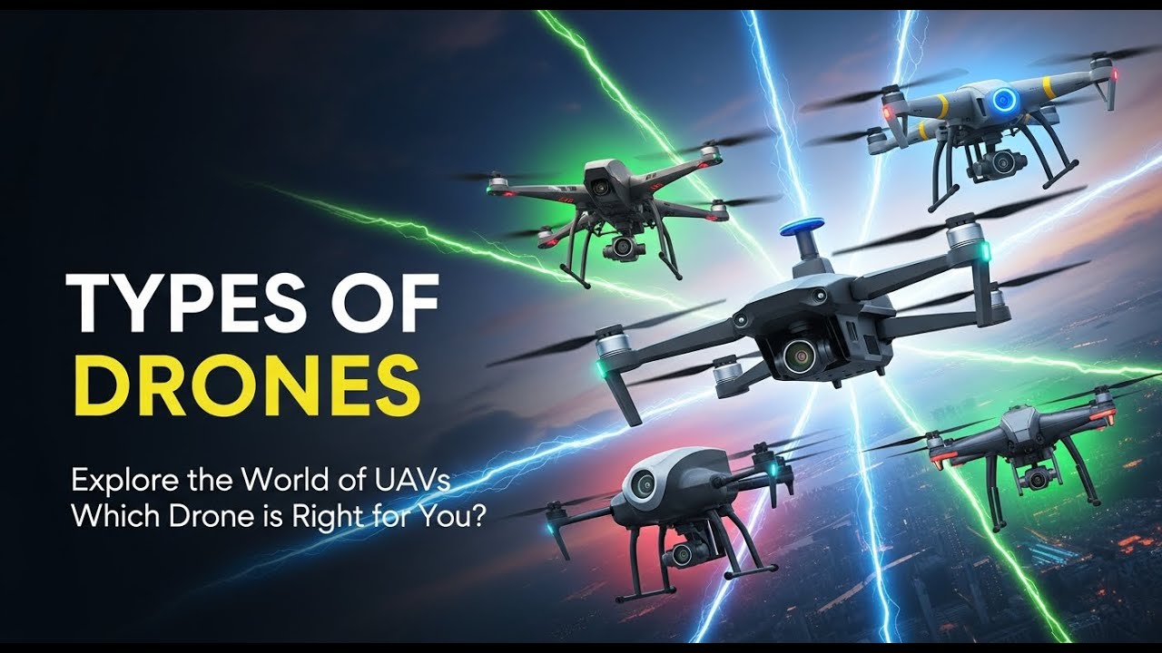 The Ultimate Guide to Drone Types: Engineering & Aerodynamics Explained