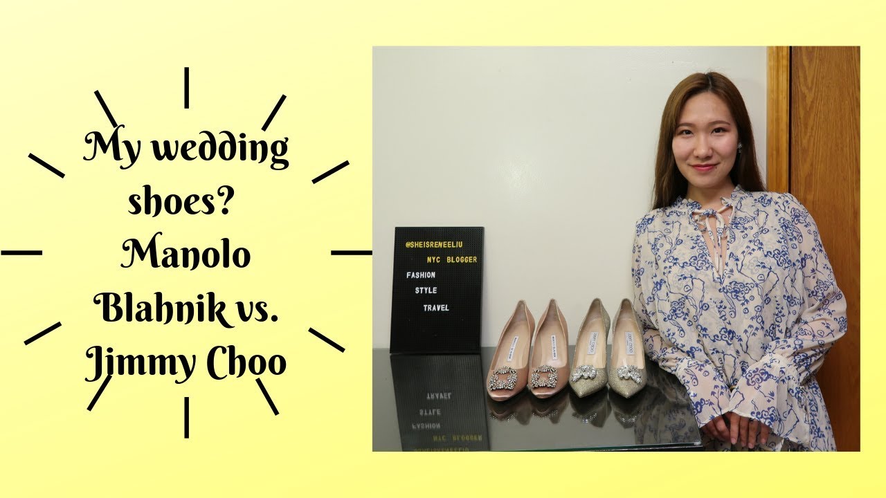 WEDDING SHOES | MANOLO BLAHNIK VS. JIMMY CHOO UNBOXING & REVIEW | 婚鞋开箱&测评