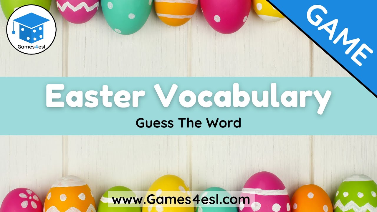 Easter Game For Kids | Guess The Easter Word