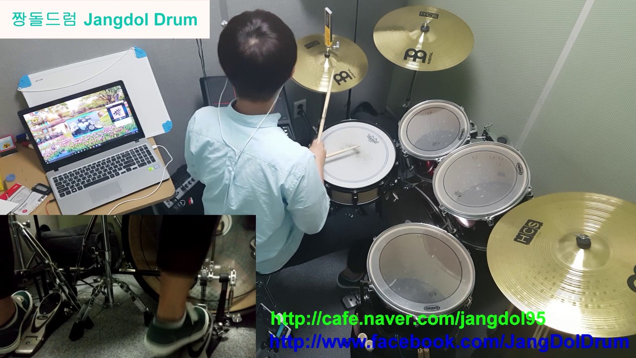 TWICE(트와이스) - TT / 짱돌드럼 Jangdol Drum (드럼커버 Drum Cover, 드럼악보 Drum Score)