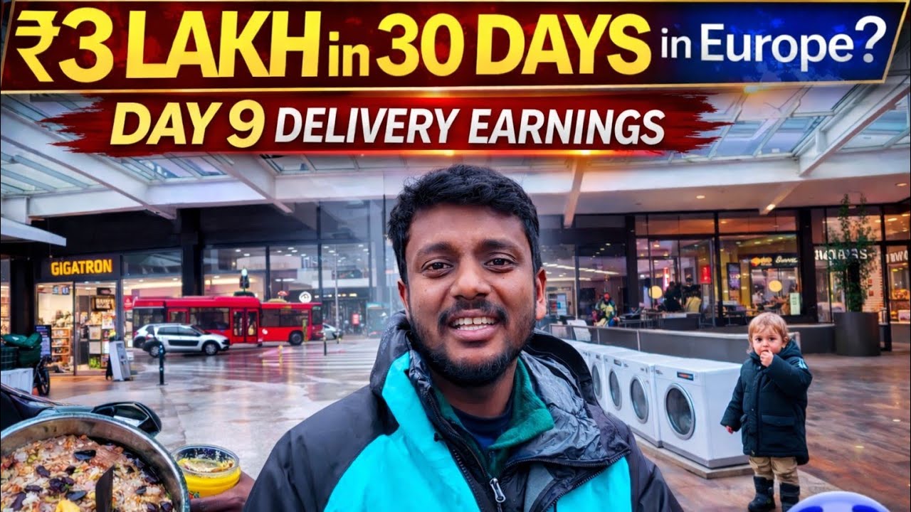 Europe Serbia Work Vlog 🇷🇸 | Wolt Food Delivery Day-9 🚴‍♂️ | 3 Lakh Challenge Getting Serious 💰🔥