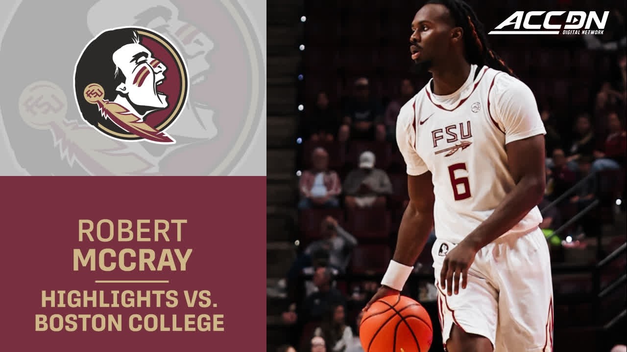 Florida State's Robert McCray V Turns In A Winning Second Half