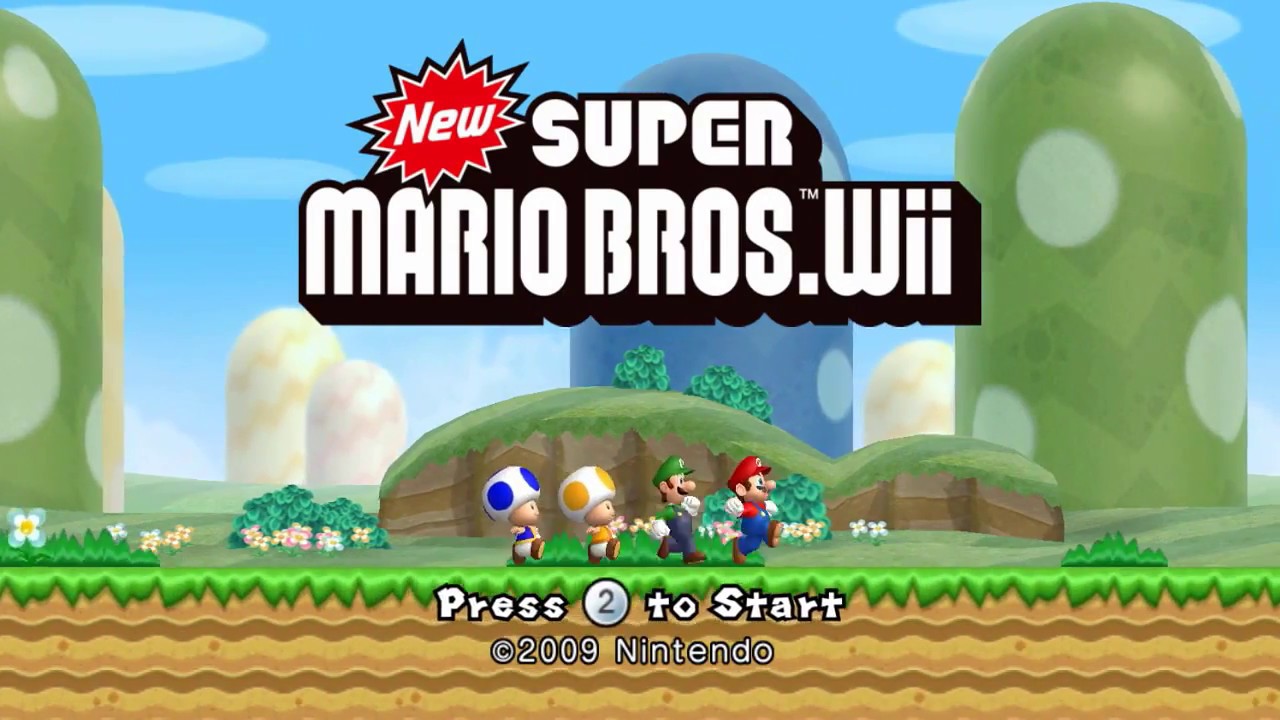 New Super Mario Bros Wii Walkthrough 2 Players