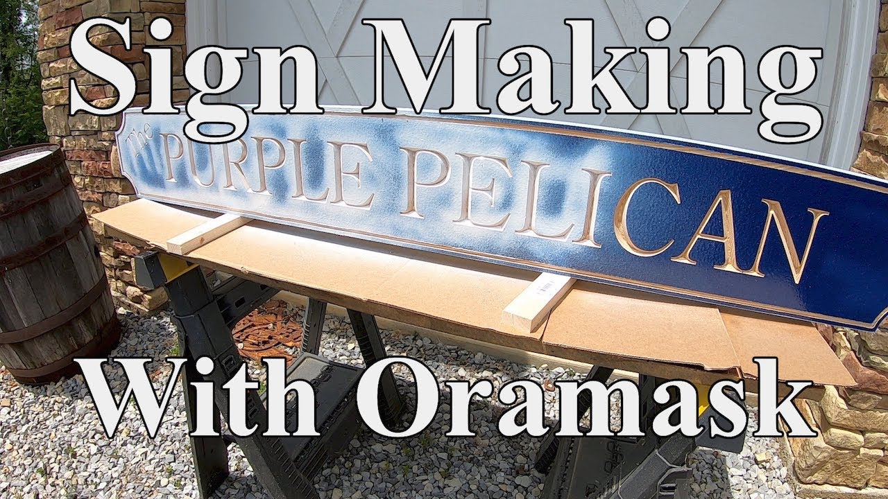 Making a Sign for a Million Dollar Beachfront Home