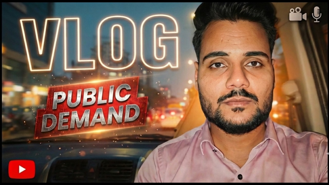 Tried vlogging in detail on public demand