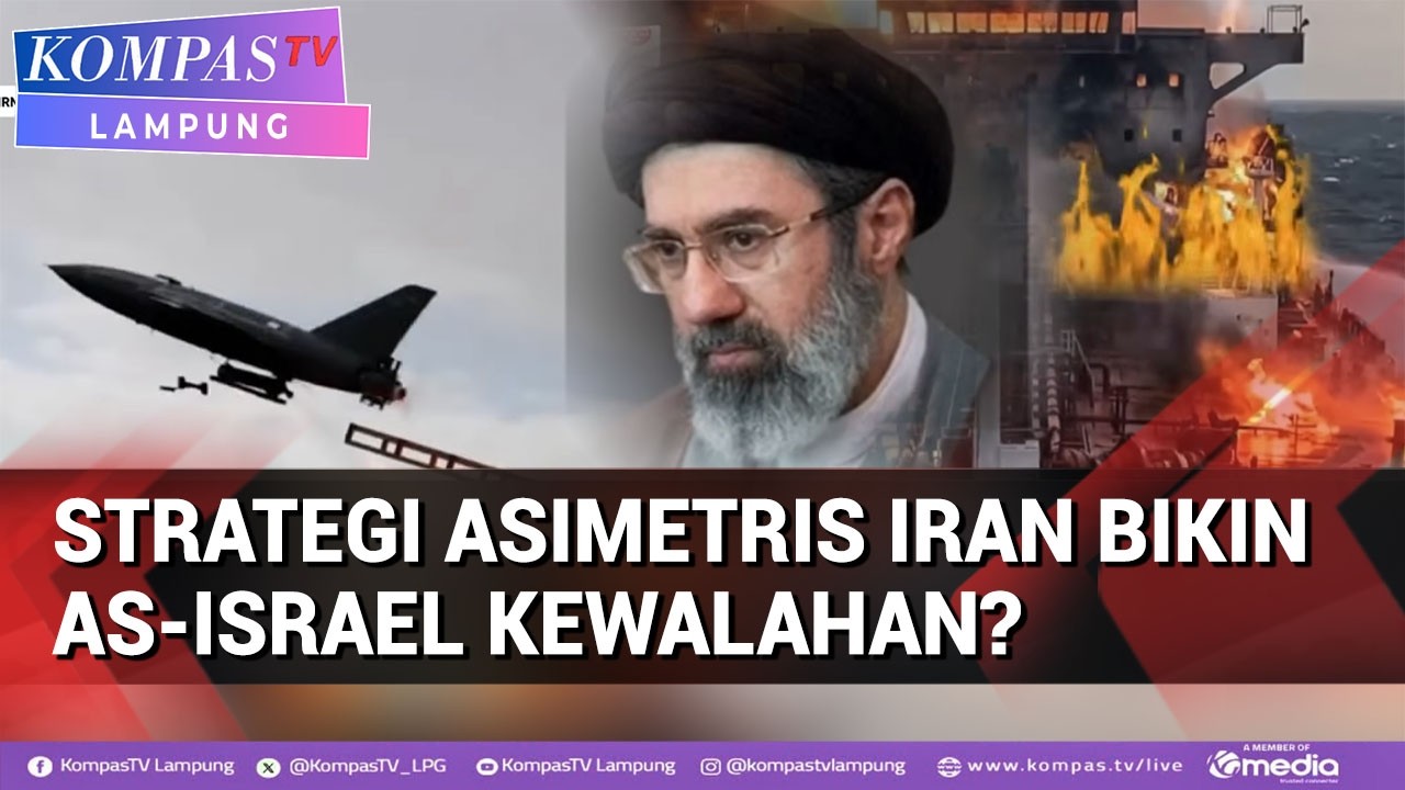 Strategi Asimetris Iran Bikin AS Israel Kewalahan  Rudal dan Drone Terus Diluncurkan