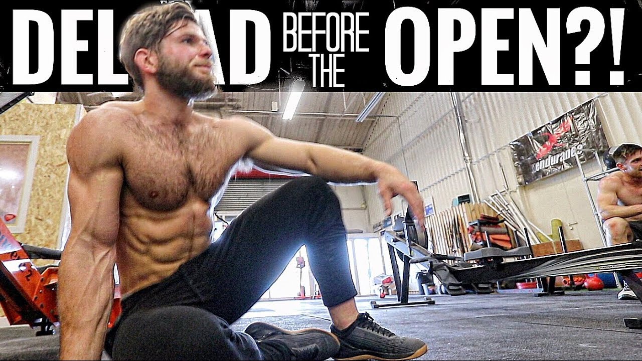 TRAINING LIKE A REGIONALS ATHLETE + His Deload Plans for the Open