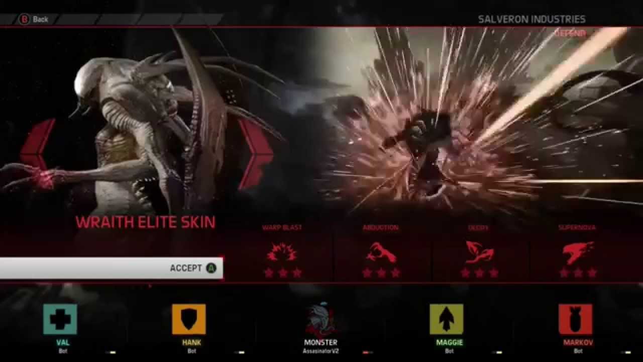 Evolve All Elite Skins of Hunters/Monster Full Mastery