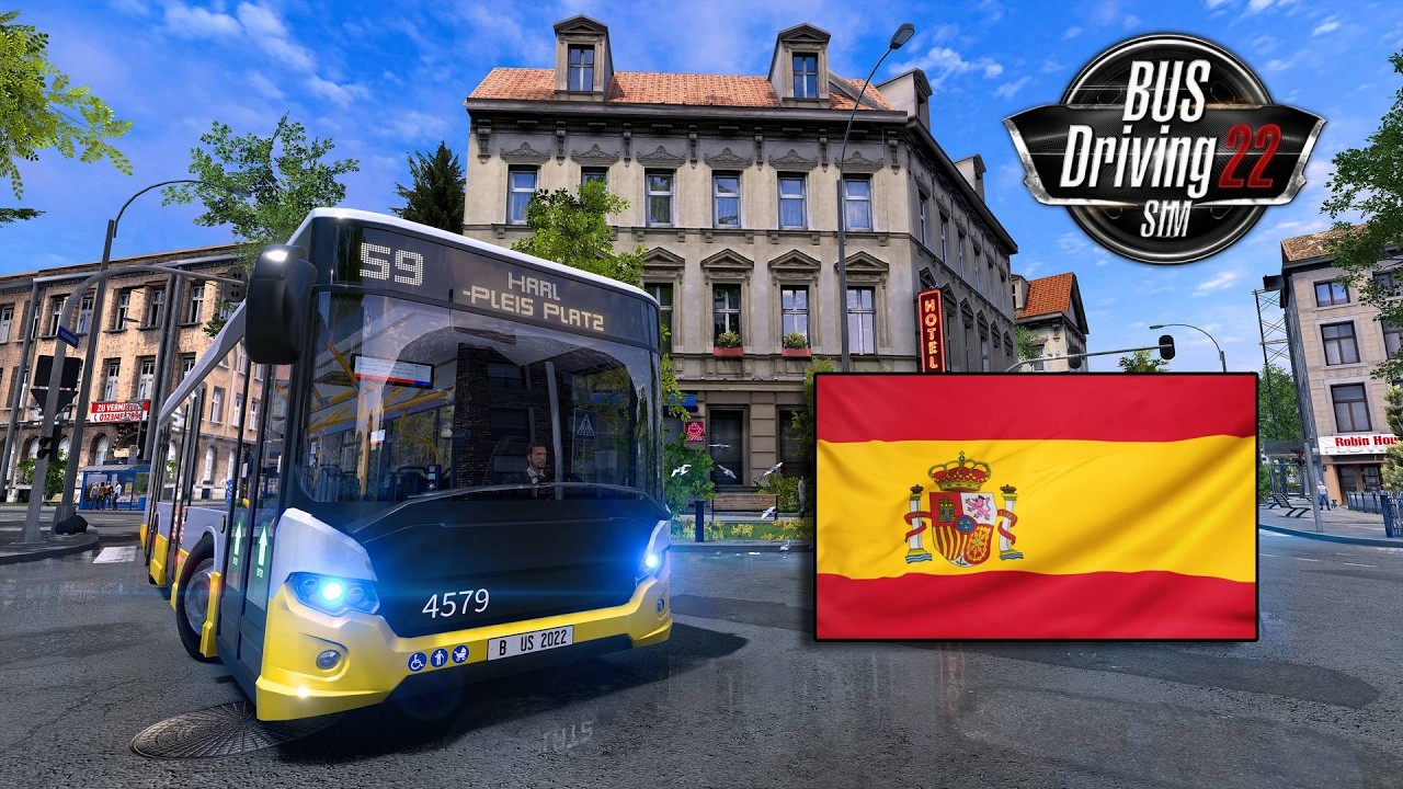 Bus Driving Sim 22 BUT IN SPANISH