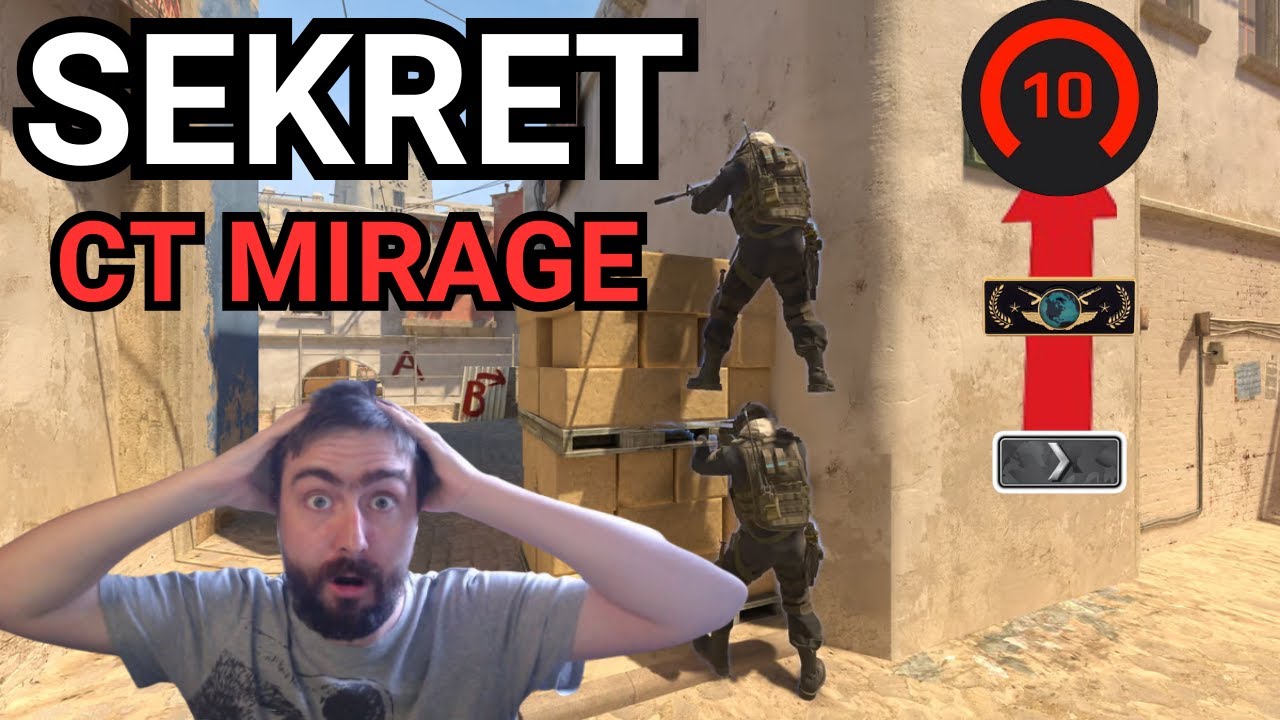 Zrób TO, aby ZDOMINOWAĆ CT na MIRAGE! Counter-Strike
