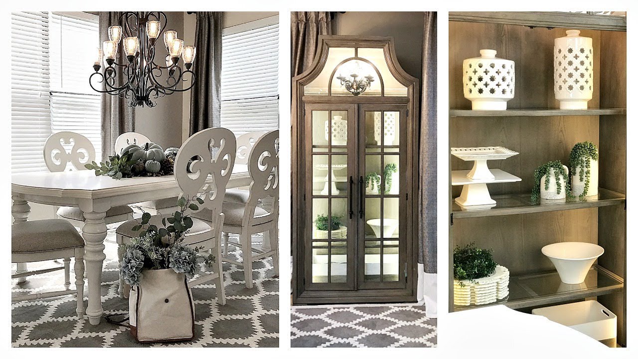 NEW! Kitchen Cabinet Color Change | New Dining Table and Hutch & 3 HelloFresh Meals