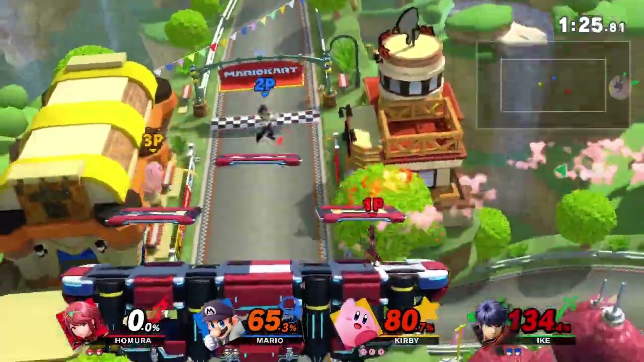スマブラSP　オンライン対戦　ホムラ　マリオ　カービイ　アイク