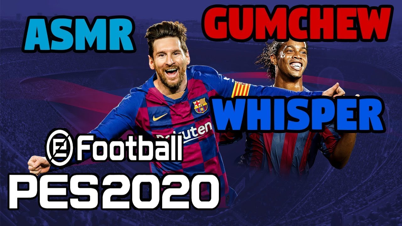 (ASMR) PES 2020 DEMO [GUM CHEW,WHISPER,RELAX]