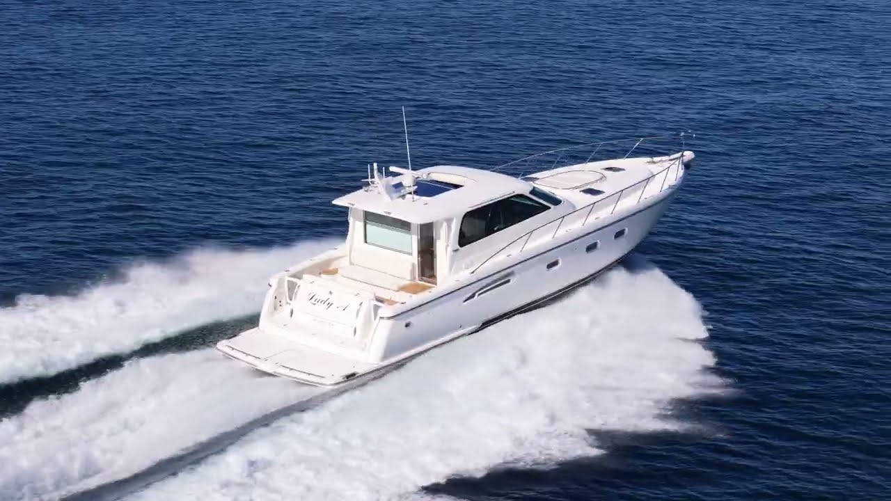 2006 Tiara 5200 Sovran Salon Yacht – Stunning Drone Walkthrough | San Diego Boat Tour