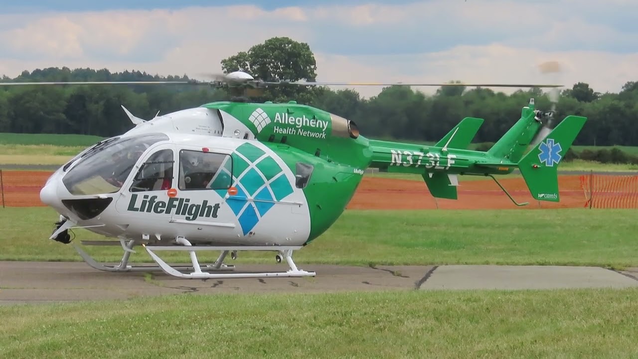 N373LF - AHN LifeFlight 3 Taking Off