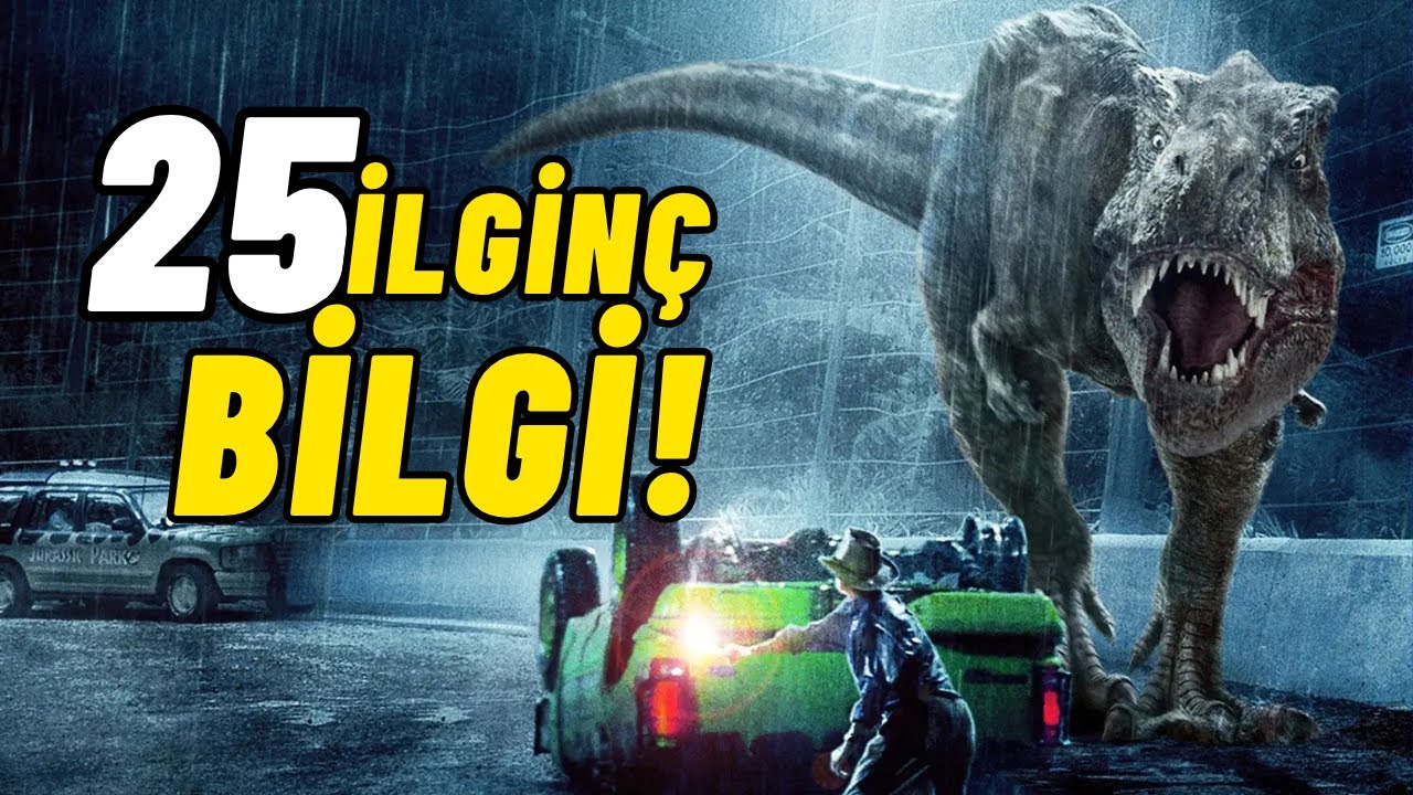 JURASSIC PARK Hakkında 25 Harika Bilgi! | Kamera Arkası ve Gizli Detaylar!