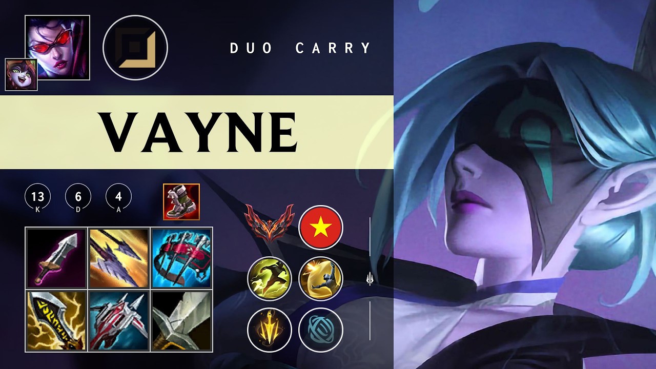 Vayne ADC vs Tristana - VN Grandmaster Patch 26.03