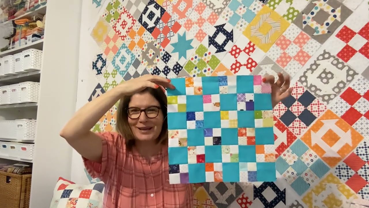 Stitching Is Elementary ~ Quilty W.I.P Parade ~ Everyday Quilts