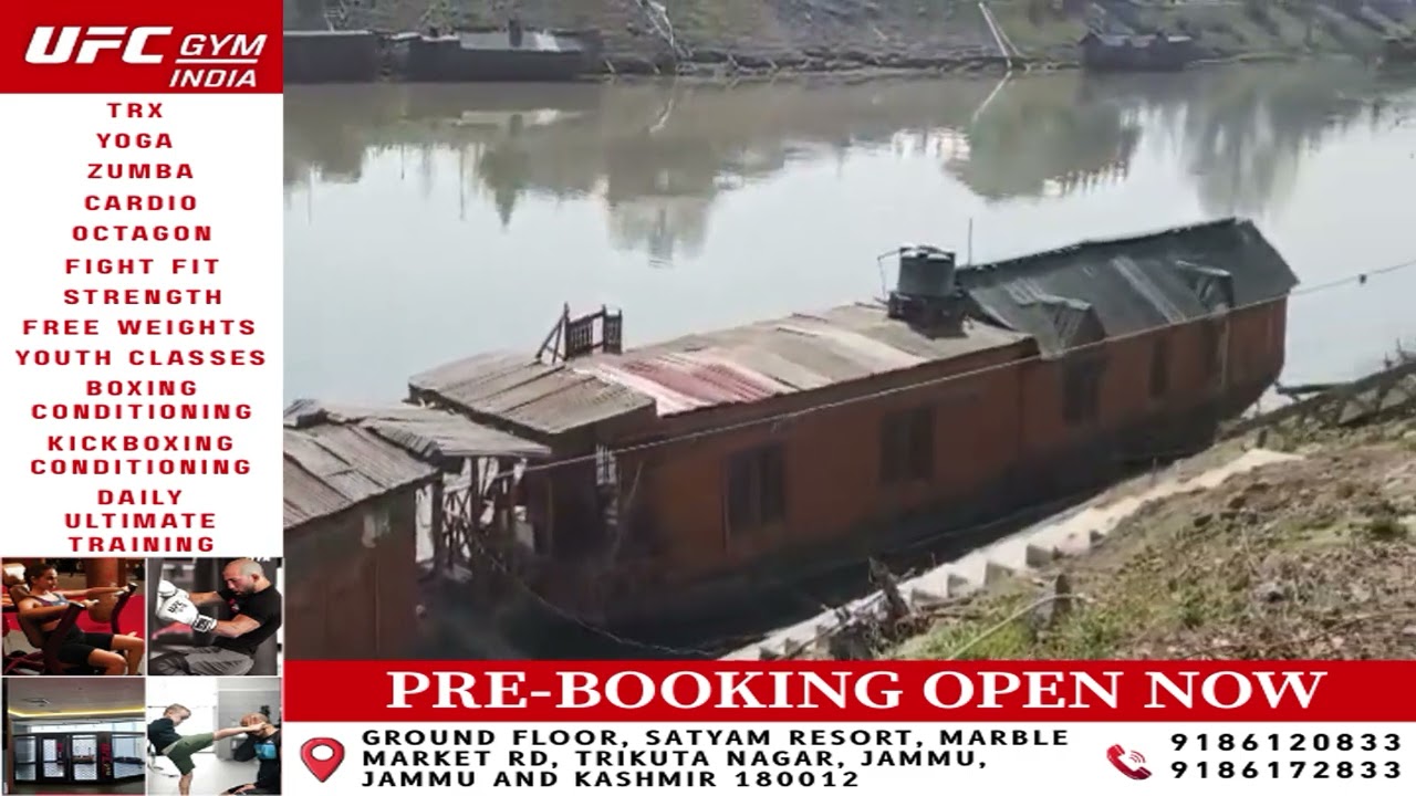 Houseboats on Jhelum River Decline from 250 to Around 80, Owners Seek Urgent Revival