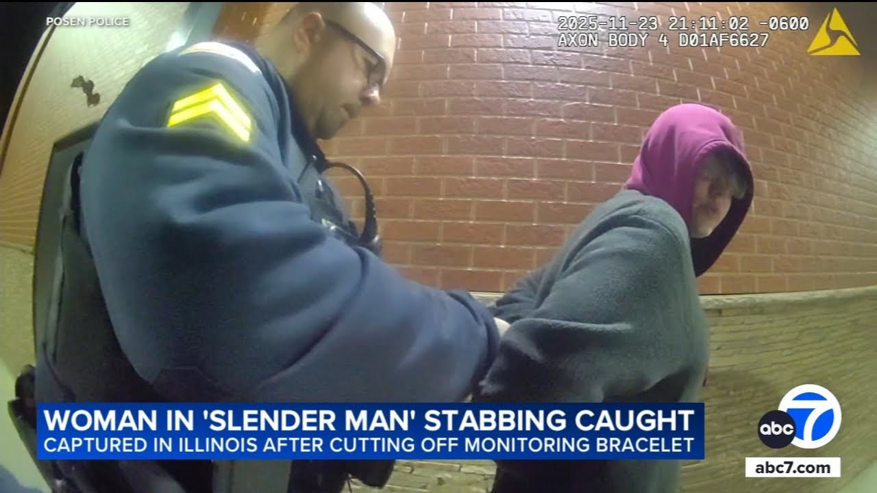 Bodycam video shows arrest of 'Slender Man' attacker Morgan Geyser