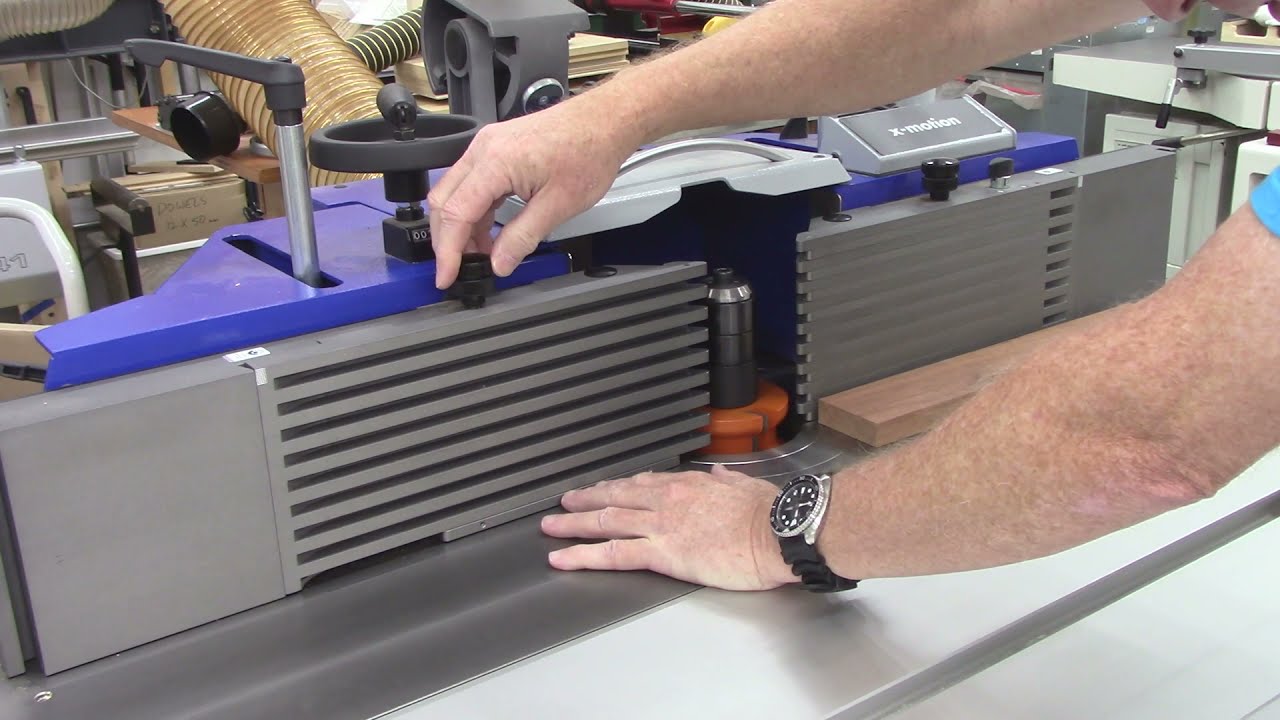 Shaper 101 - Shaper Setup to make a Rule (Drop Leaf) Joint
