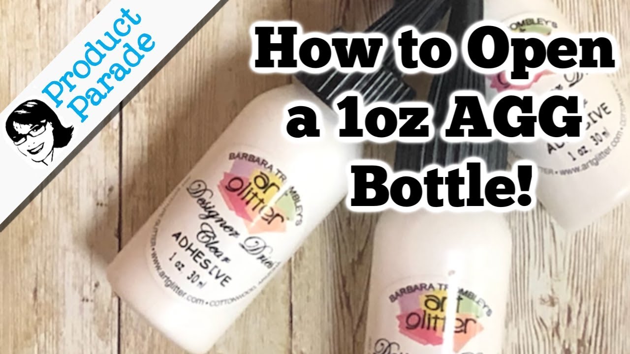 How to Cut the Tip of a 1oz Art Glitter Glue Bottle!
