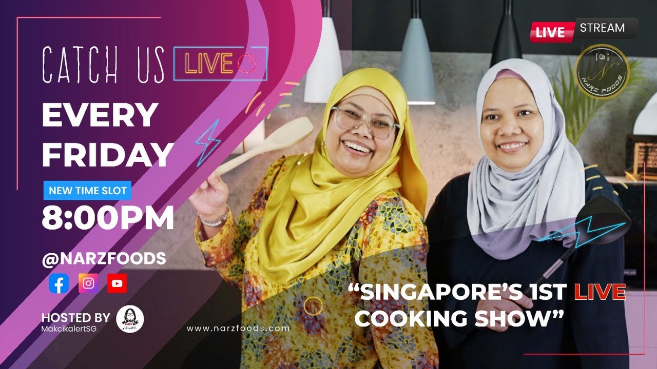Narz Foods Live Cooking Show Ep 11