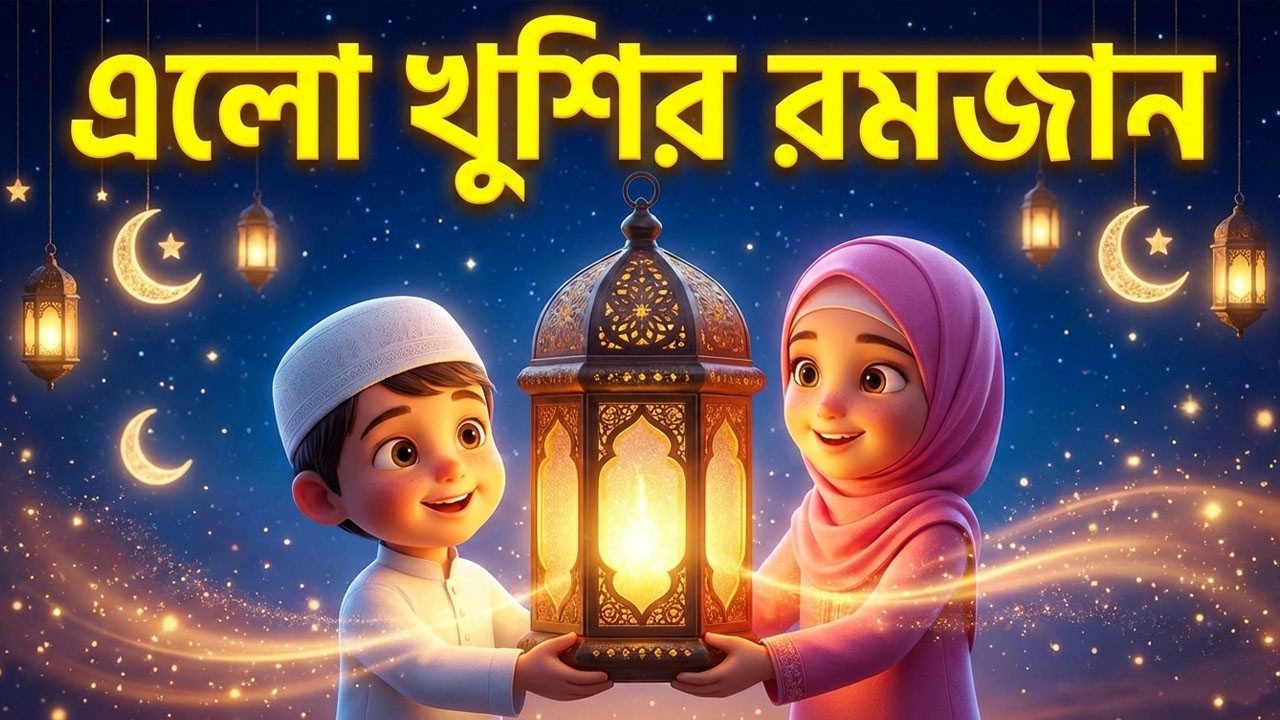 এলো খুশির রমজান  ছোটদের নতুন গজল ২০২৬  Elo Khushir Ramadan  Bangla Islamic Song for Kids
