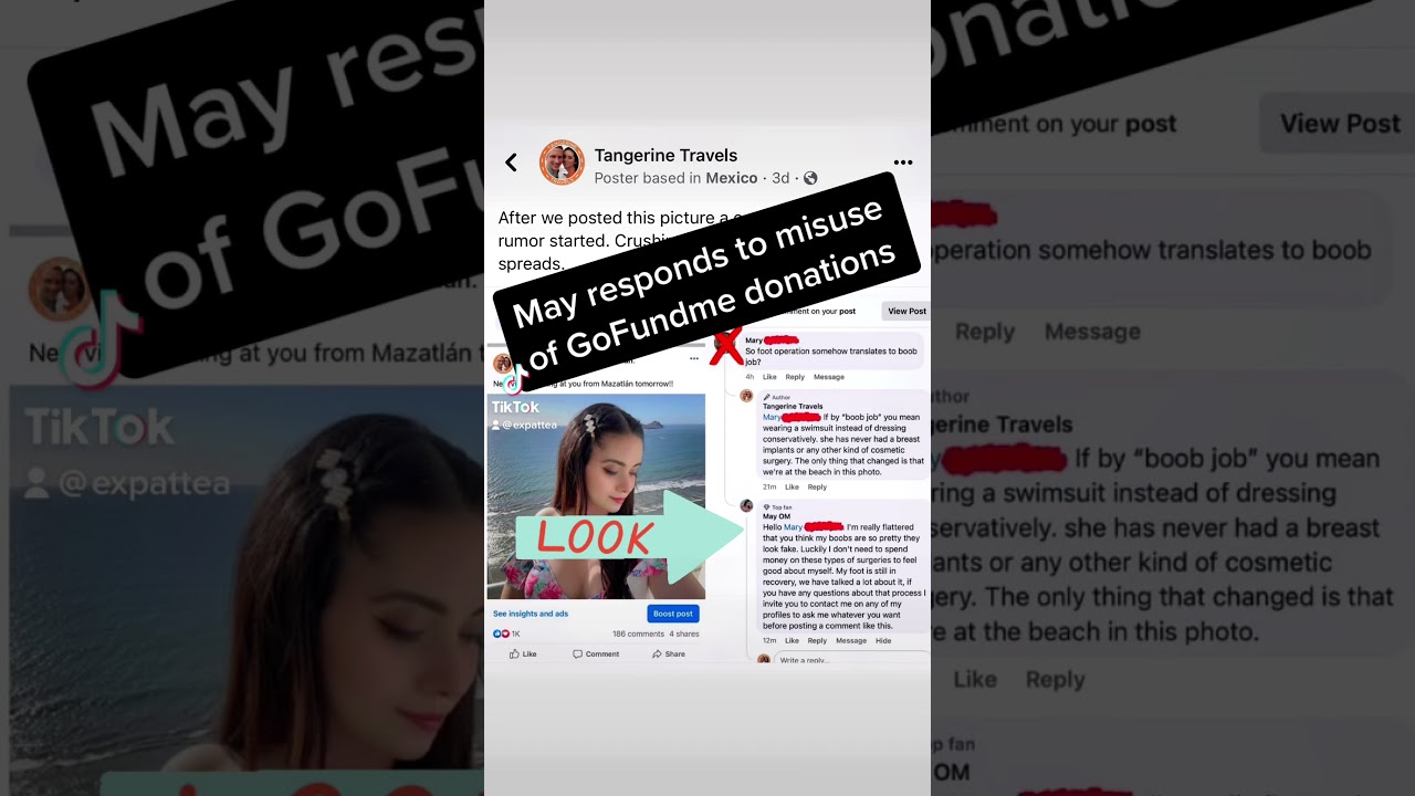 Tangerine Travels girlfriend responds to alleged misuse of GoFundme donations #expat #mexico