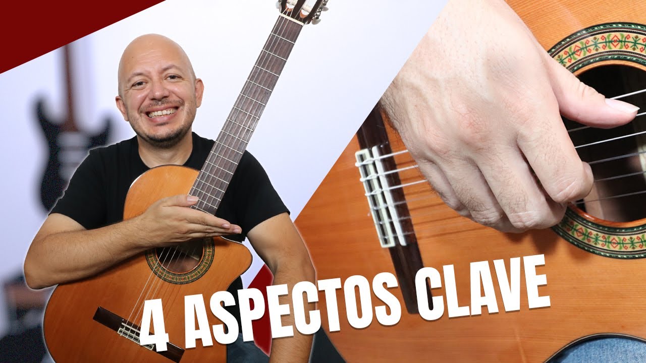 Técnica de mano derecha en guitarra: 4 aspectos clave