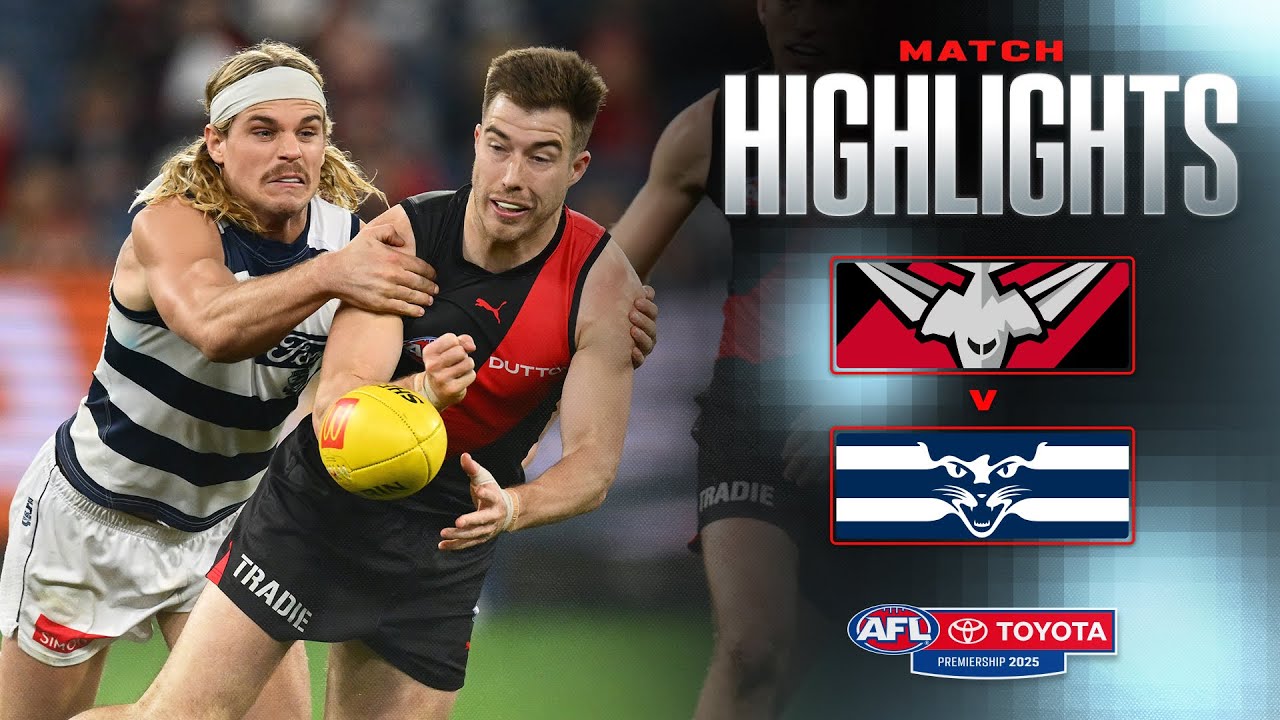 Essendon v Geelong Cats Highlights | Round 14, 2025 | AFL