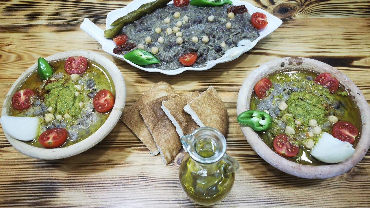 #FASTFOOD   تتبيلة الفول المدمس على الطريقة الفلسطينية