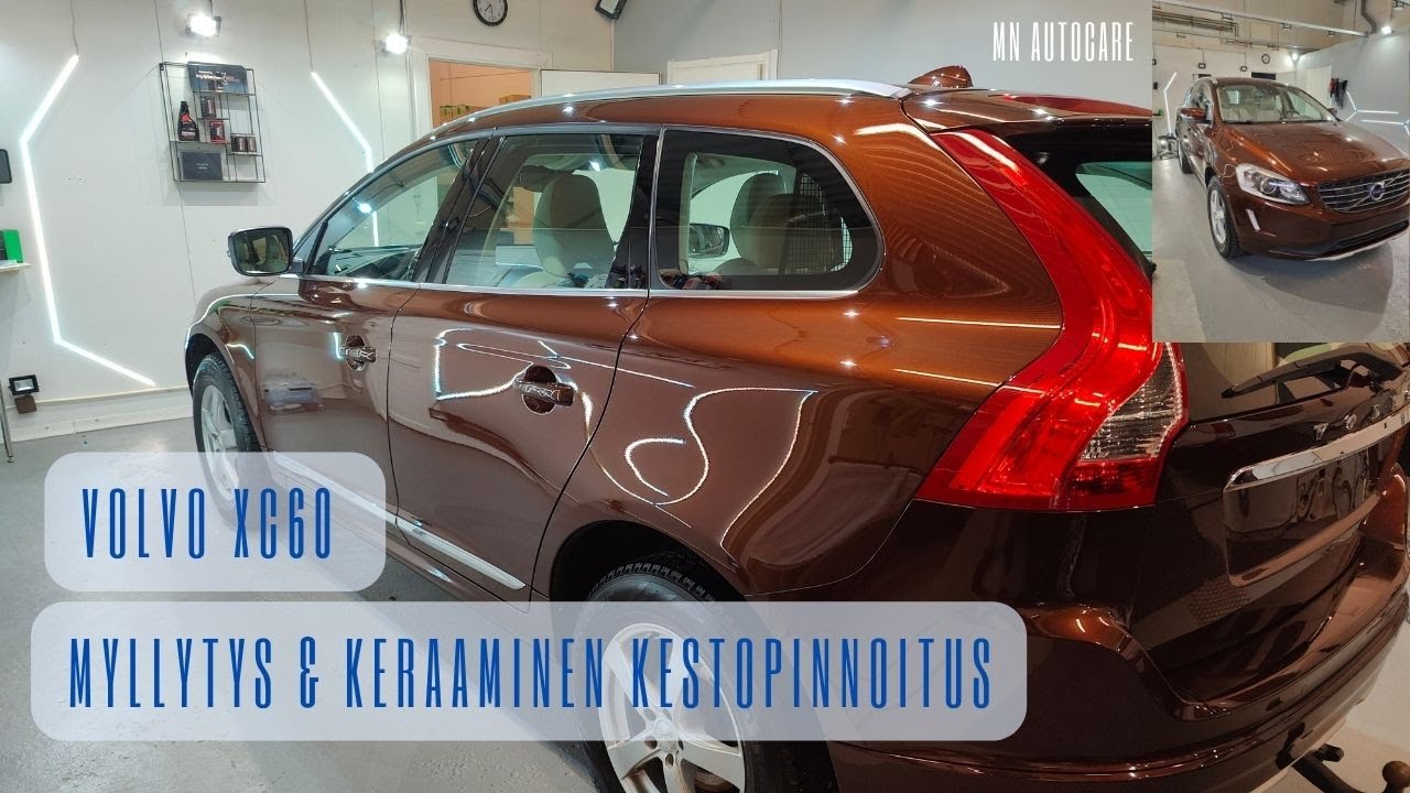 Jakso 1. VolvoXC60, 2-step kiillotus sekä keraaminen pinnoitus