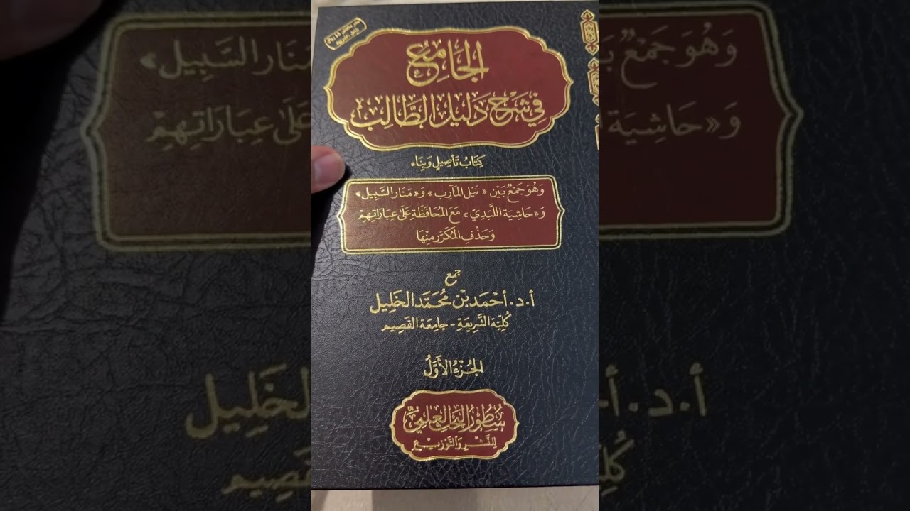 الجامع في شرح 