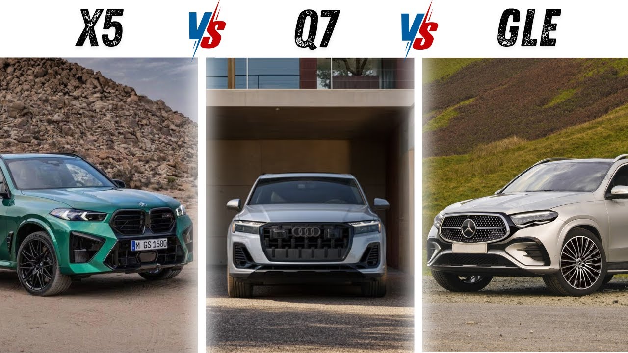 BMW X5 2026 года, Mercedes GLE и Audi Q7: какой роскошный внедорожник превосходит конкурентов по ...